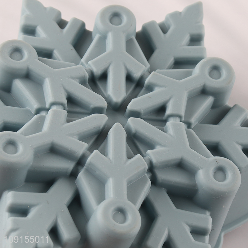 China Imports Silicone Snowflake Cake Molds for Candy Jelly Chocolate