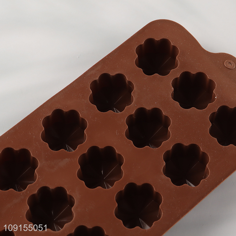 Online Wholesale 15-Cavity Silicone Chocolate Molds for Cake Candy Jelly