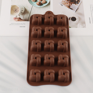 High Quality 15-Cavity Silicone Cake Chocolate Mold Silicone Baking Molds