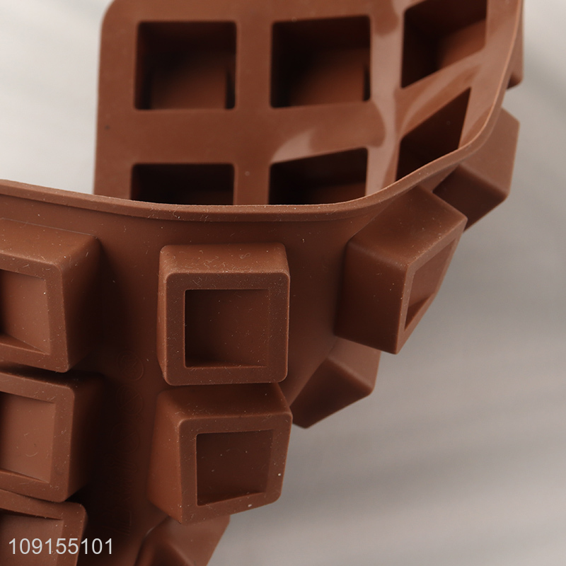 Wholesale 15-Cavity Silicone Chocolate Molds Silicone Cake Molds for Baking