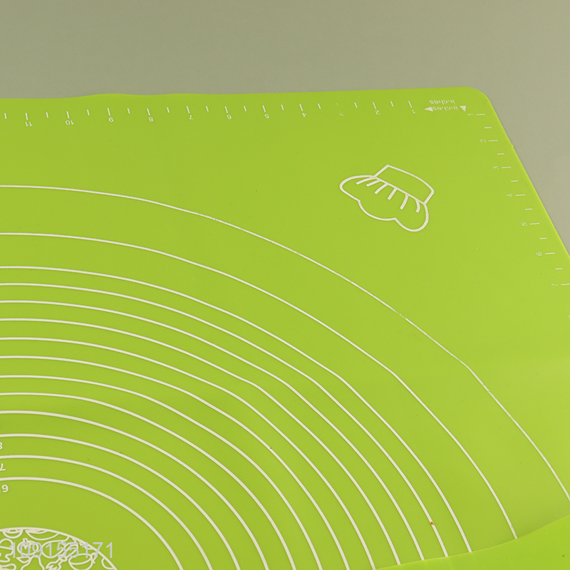 Good Quality Silicone Baking Mat Non-Slip Pastry Mat with Measurements