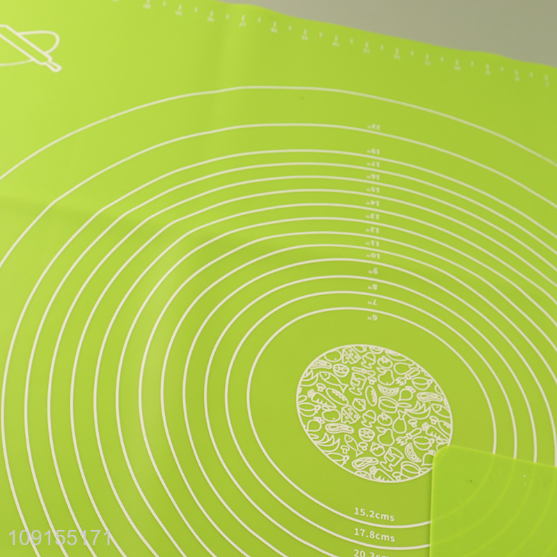 Good Quality Silicone Baking Mat Non-Slip Pastry Mat with Measurements