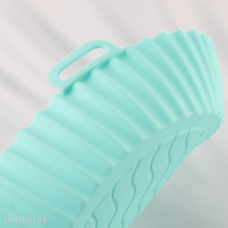 Good Quality Round Air Fryer Silicone Liners Reusable Air Fryer Pot