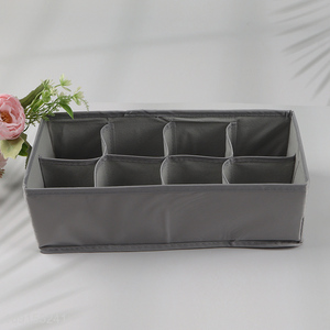 Top quality household clothes underwear socks organizer non-woven storage bin