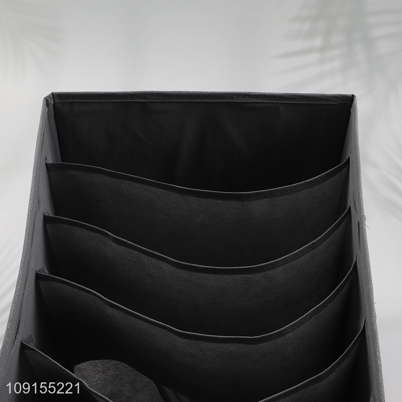 Top selling household clothes underwear non-woven storage bin wholesale