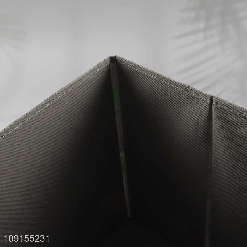 Hot products dinosaur printed square non-woven storage bin for household