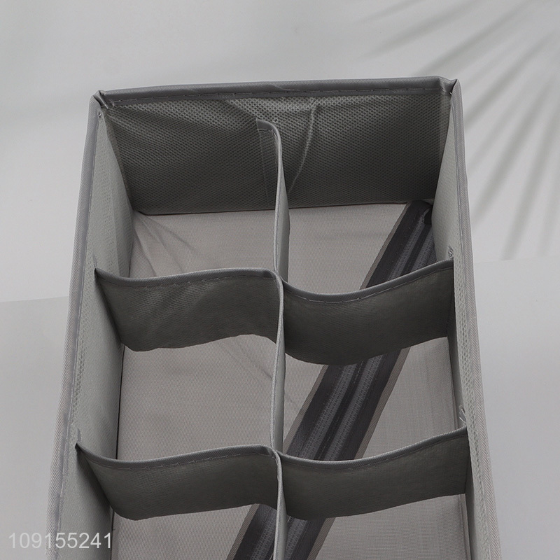 Top quality household clothes underwear socks organizer non-woven storage bin