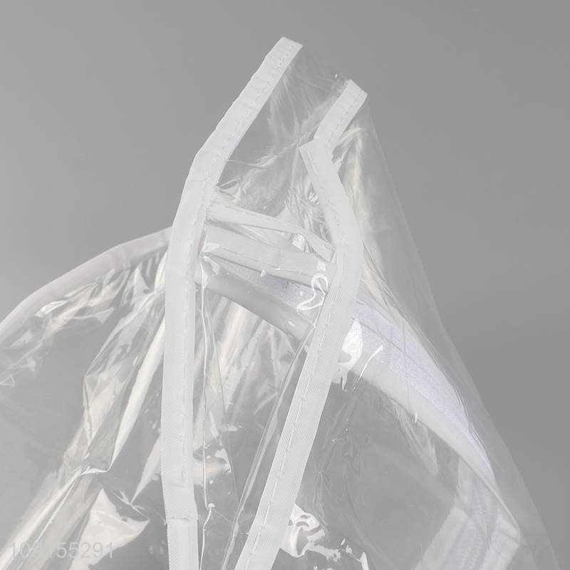 Yiwu market clear dust-proof garment cover clothes storage bag