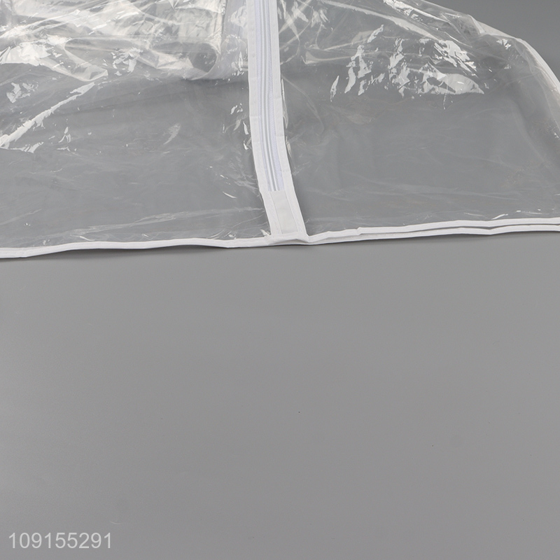 Yiwu market clear dust-proof garment cover clothes storage bag