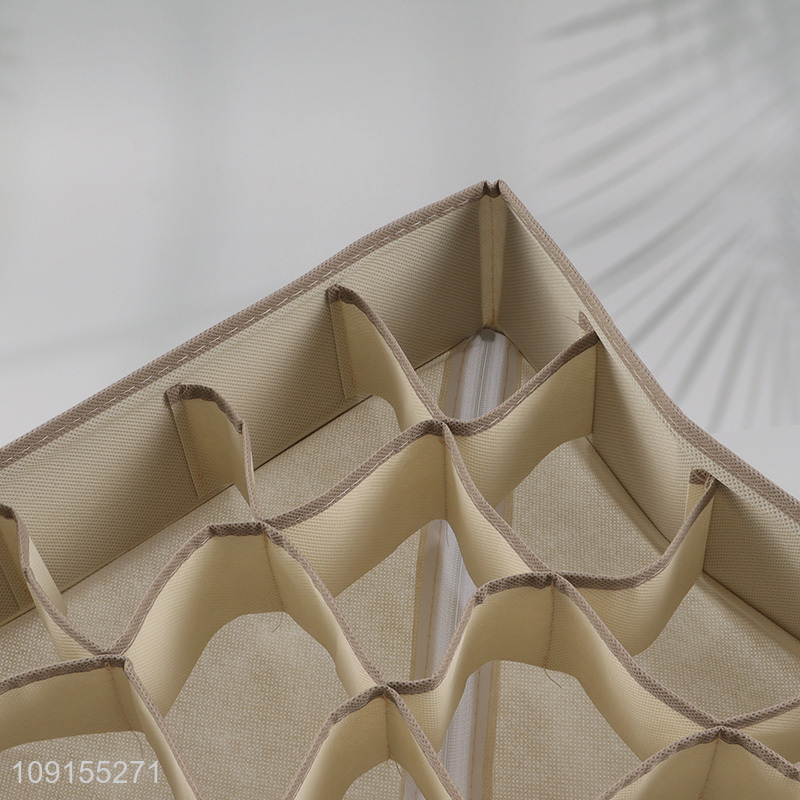 Good selling household socks underwear organizer non-woven storage bin