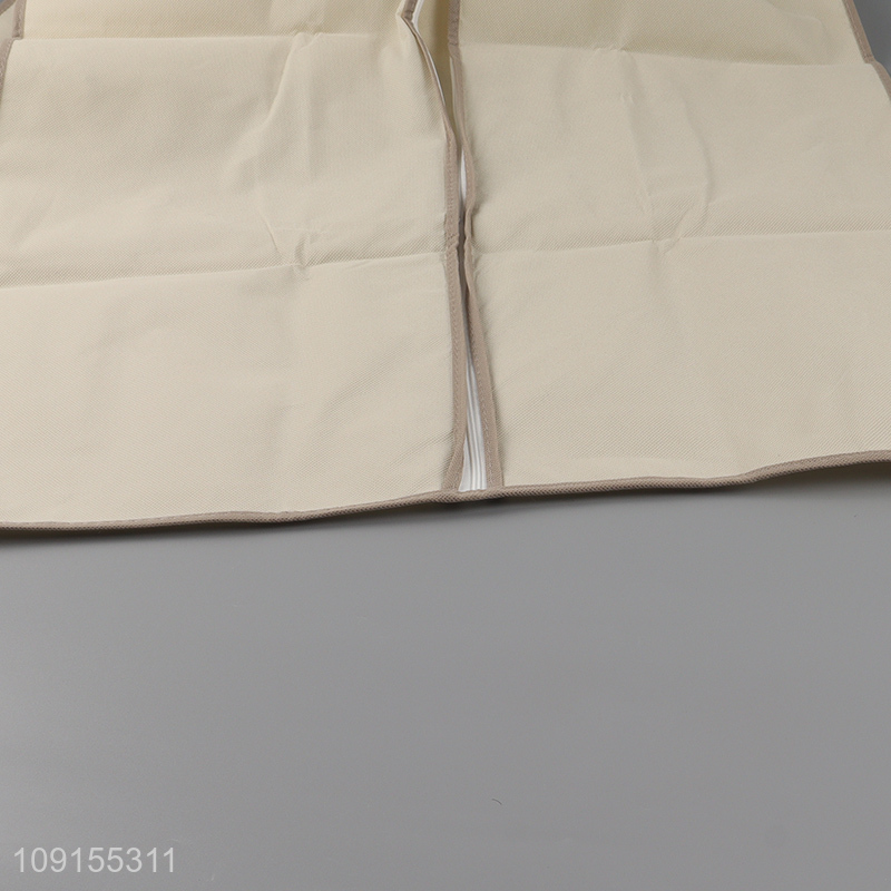 Top quality dust-proof garment cover clothes storage bag with zipper