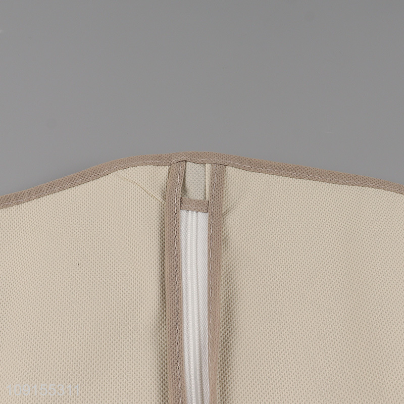 Top quality dust-proof garment cover clothes storage bag with zipper