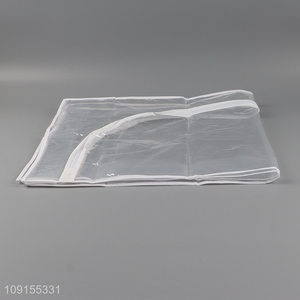 Low price clear household garment cover clothes storage bag