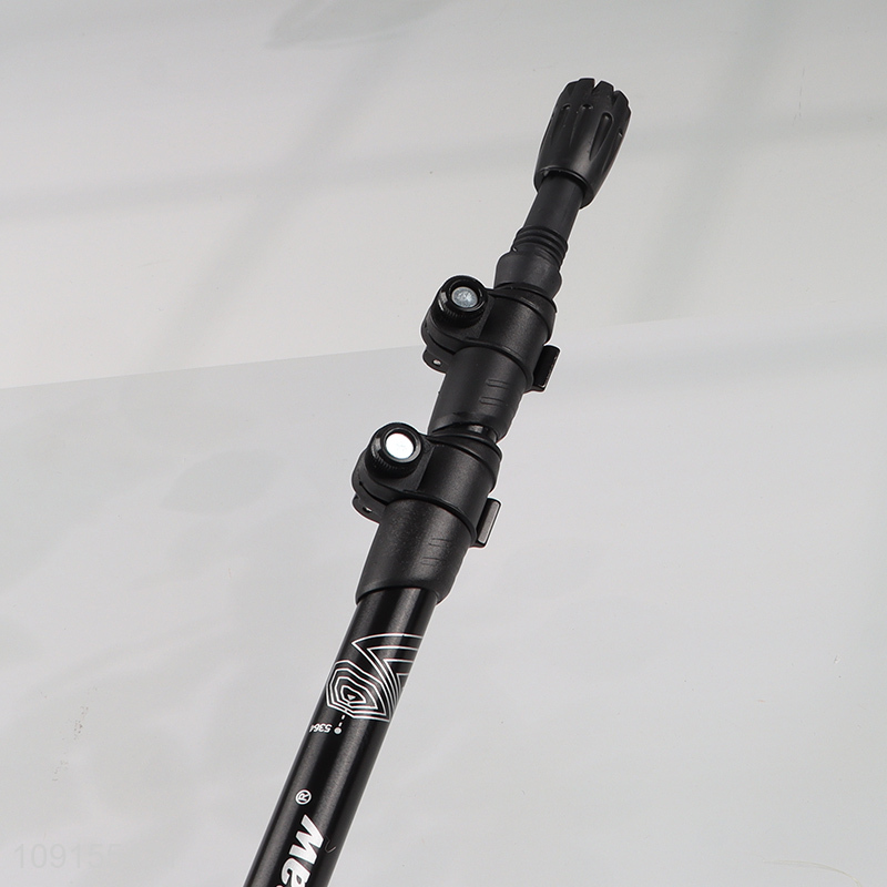 China products telescopic trekking poles camping walking hiking stick