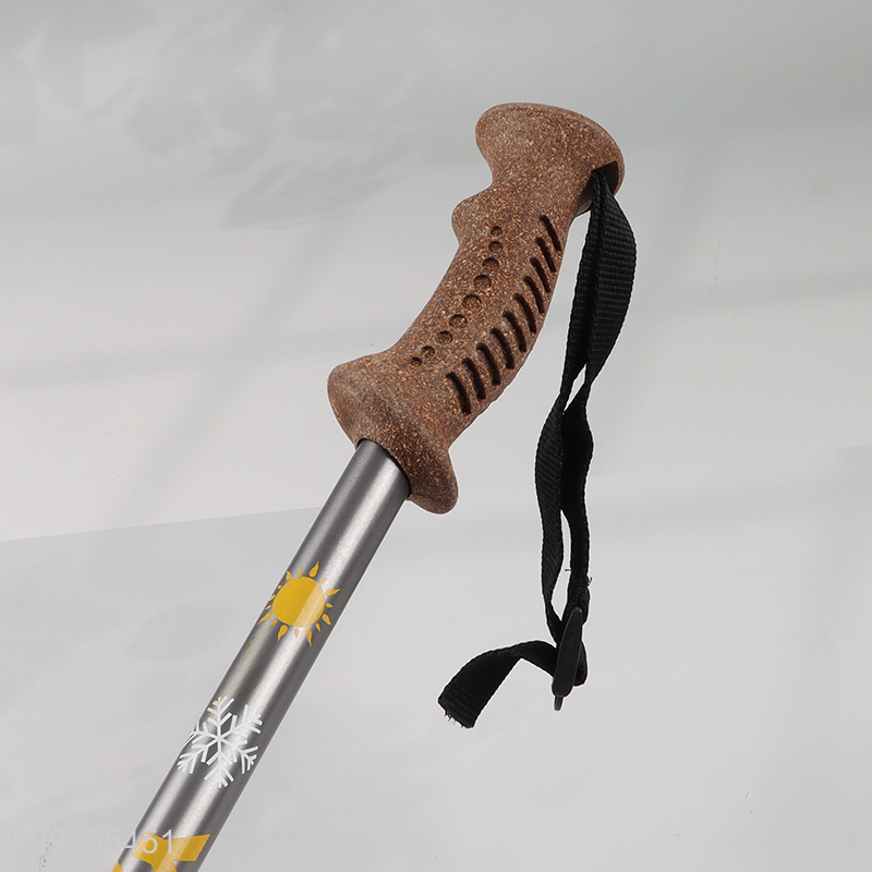 Yiwu market professional telescopic trekking poles walking hiking stick