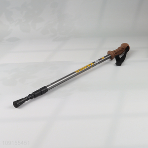 Yiwu market professional telescopic trekking poles walking hiking stick