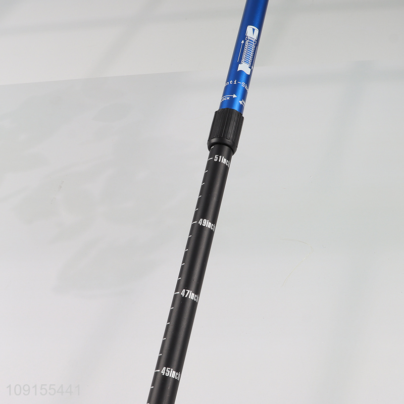 Top products outdoor telescopic trekking poles walking stick for sale