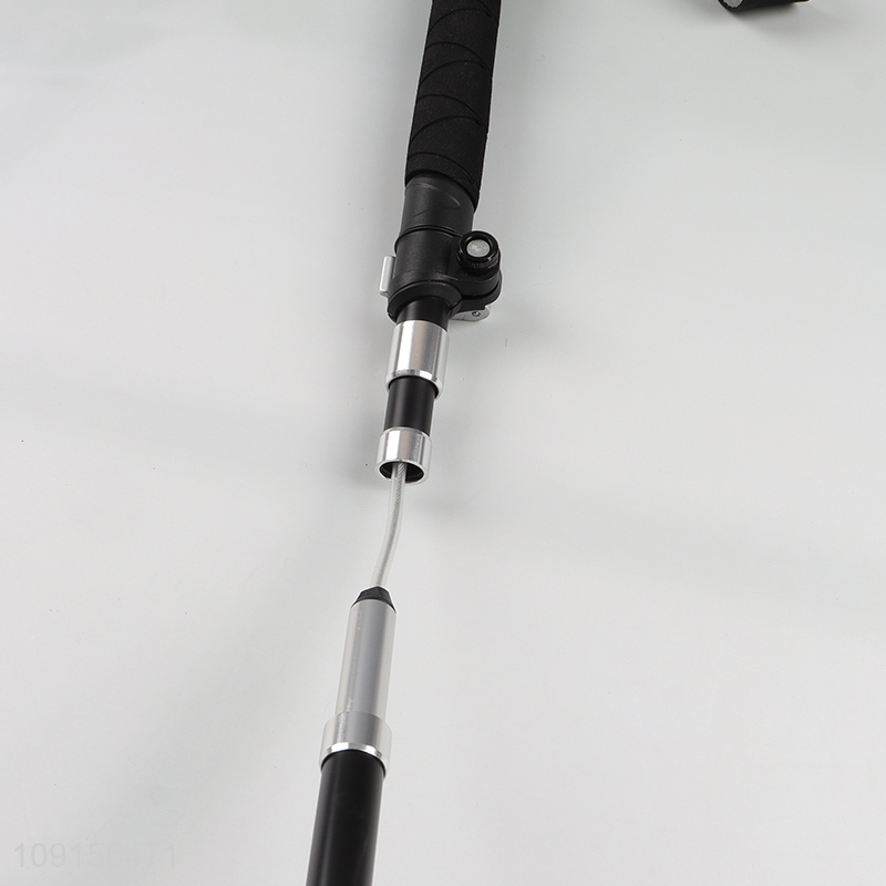 Popular products professional telescopic trekking poles walking hiking stick