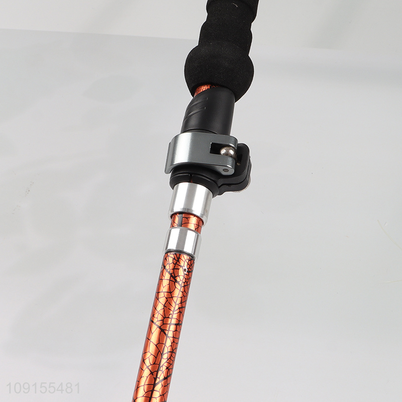 Good selling outdoor sports telescopic trekking poles walking stick