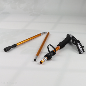 Good quality telescopic trekking poles walking stick for outdoor sports