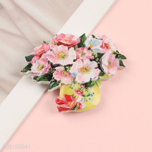 Good selling flower shape resin <em>fridge</em> <em>magnet</em> refrigerator <em>magnet</em>