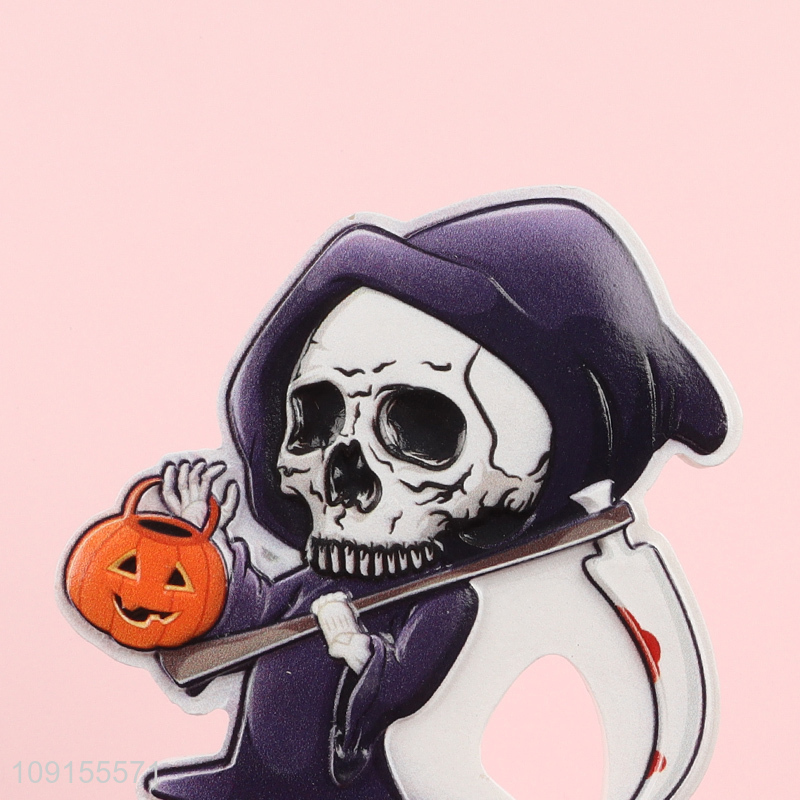 Yiwu market skull Halloween decoration fridge magnet refrigerator magnet