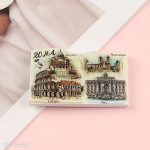 Factory price resin Roman <em>fridge</em> <em>magnet</em> refrigerator <em>magnet</em> for sale