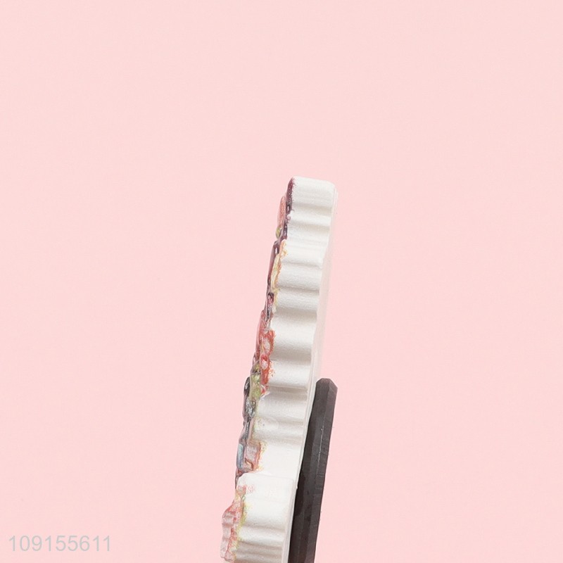 Factory supply flower basket fridge magnet refrigerator magnet for gifts