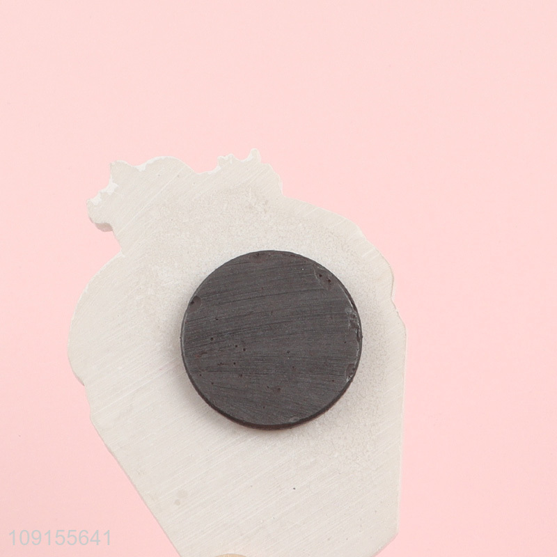 Low price ice cream shape resin fridge magnet refrigerator magnet