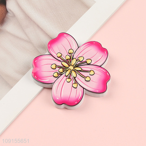 Factory wholesale flower shape resin fridge magnet refrigerator magnet