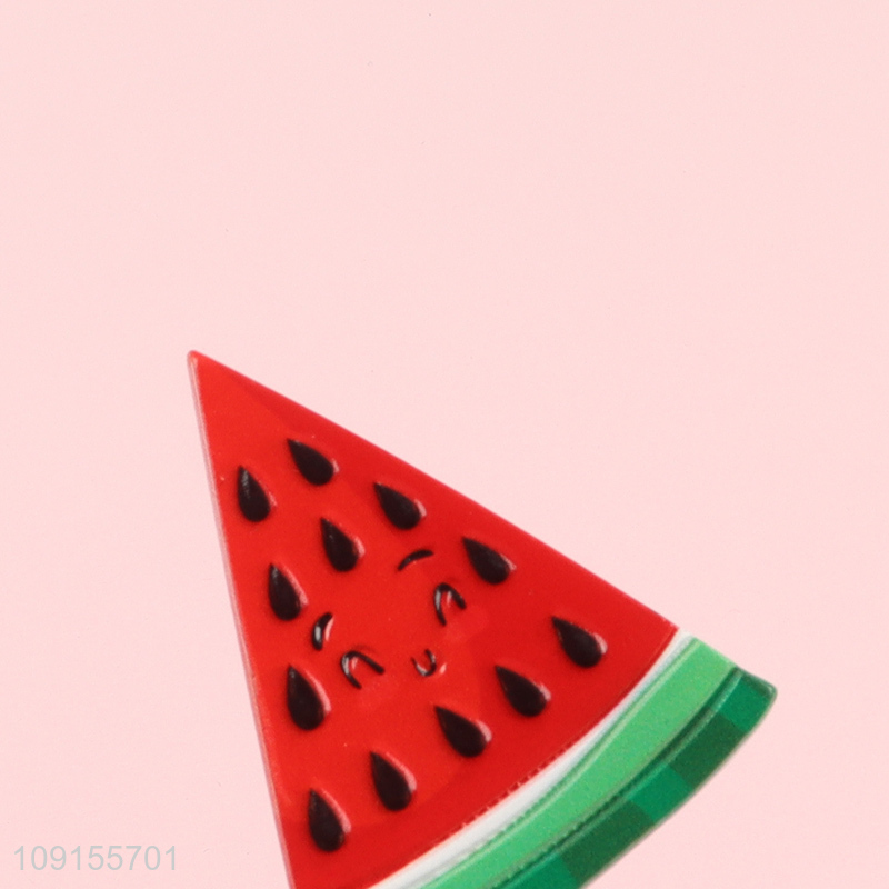 Top products watermelon resin fridge magnet refrigerator magnet for household
