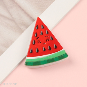 Top products watermelon resin fridge magnet refrigerator magnet for household