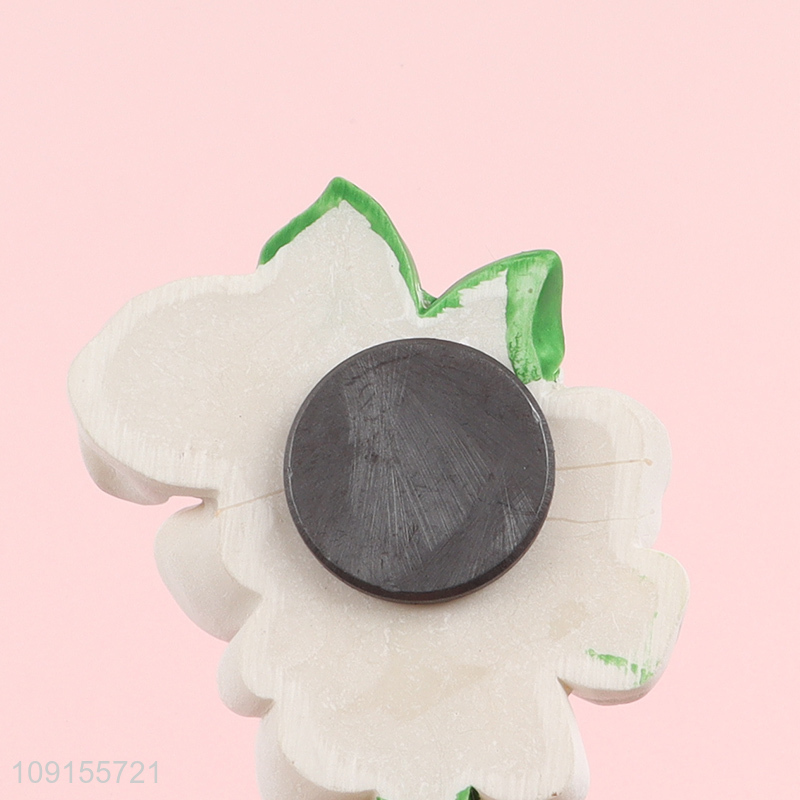 China supplier flower shape fridge magnet refrigerator magnet for home decor