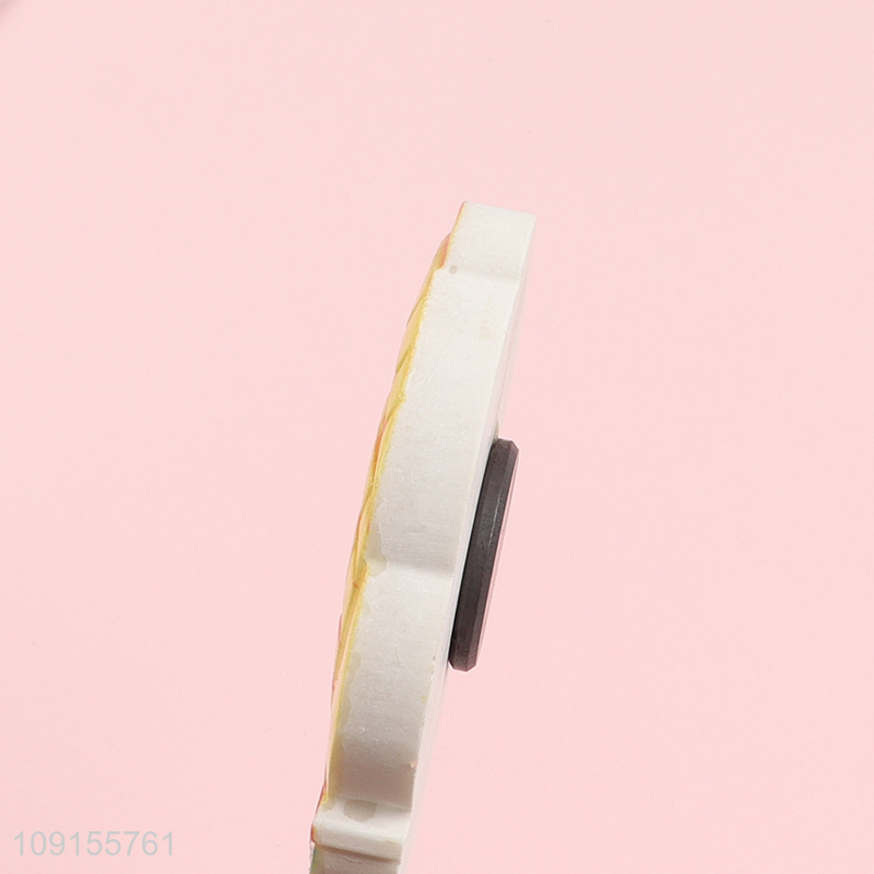 China wholesale mango shape resin fridge magnet refrigerator magnet for gifts