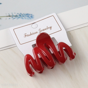 New Product Non-Slip Plastic Hair Claw Clips for Thin & Thick Hair