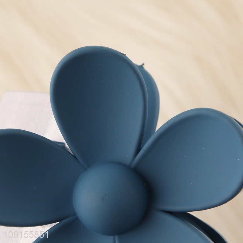 High Quality Non-Slip Flower Claw Clips Plastic Hair Claw Clips