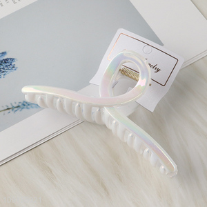 Wholesale Plastic Hair Claw Clips Non-Slip Hair Jaw Clips for Women