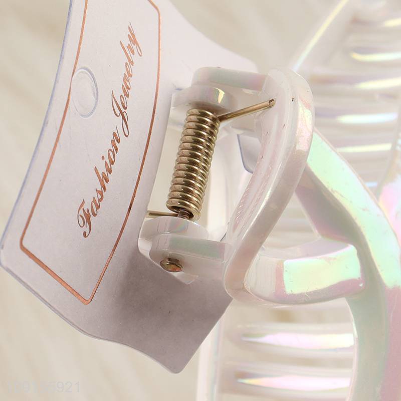 Wholesale Plastic Hair Claw Clips Non-Slip Hair Jaw Clips for Women