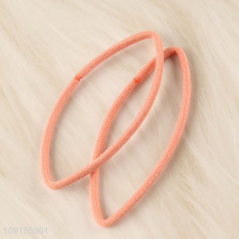 Wholesale 10PCS Candy Colored Hair Ties Elastic Ponytail Holders Hair Bands