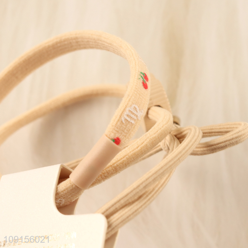 Hot Sale 3PCS Trendy Elastic Hair Ties No Damage Hair Ties for Women