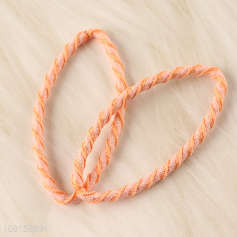 Good Quality 10PCS Candy Colored Hair Ties Elastic Ponytail Holders for Women