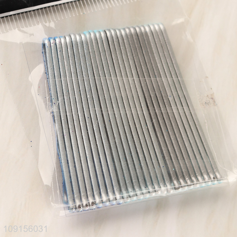 High Quality 24PCS Glitter Bobby Pins Metal Hair Pins Hair Styling Tools