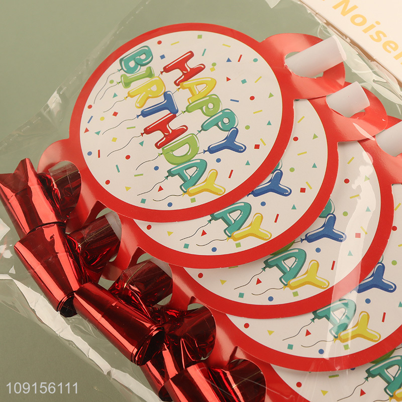 Hot Selling 6PCS Birthday Party Blower Blowouts Noisemakers Party Supplies