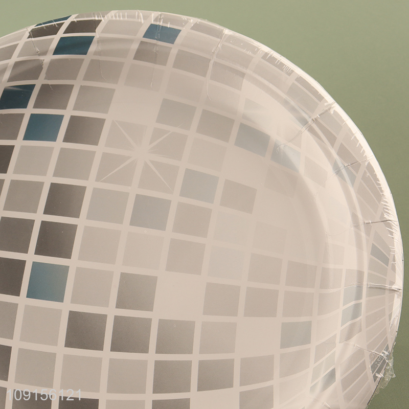 Good Quality 25PCS Disposable Party Plates Paper Dessert Cake Appetizers Plates