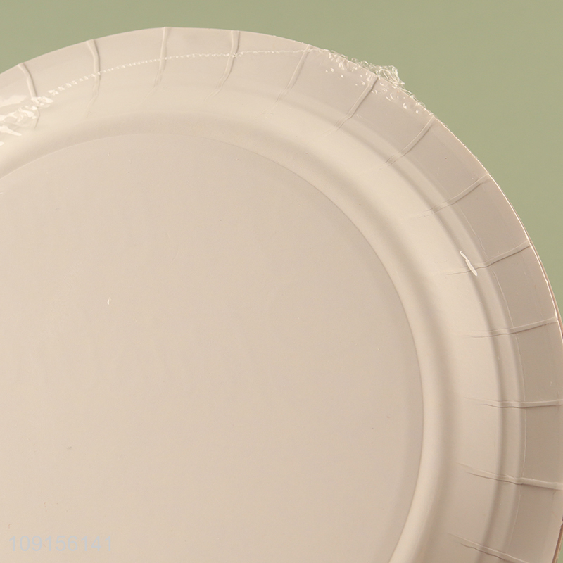 Wholesale 6PCS Disposable Christmas Party Paper Plates Christmas Party Decorations