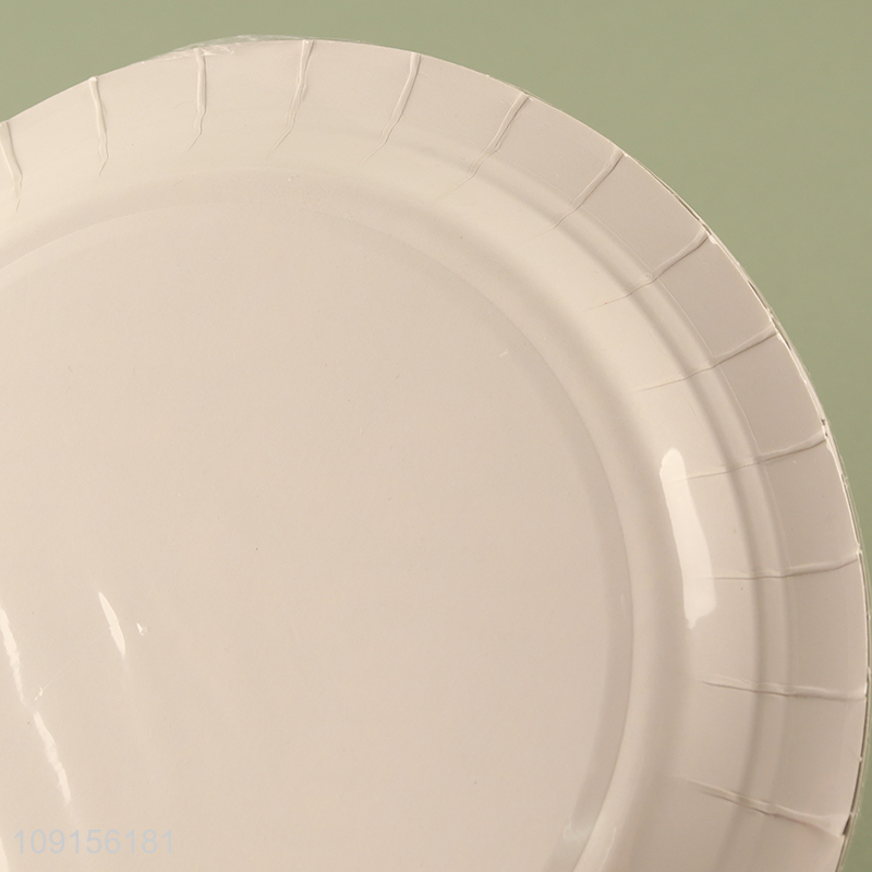 High Quality 8PCS New Year Party Paper Plates New Year Party Decorations