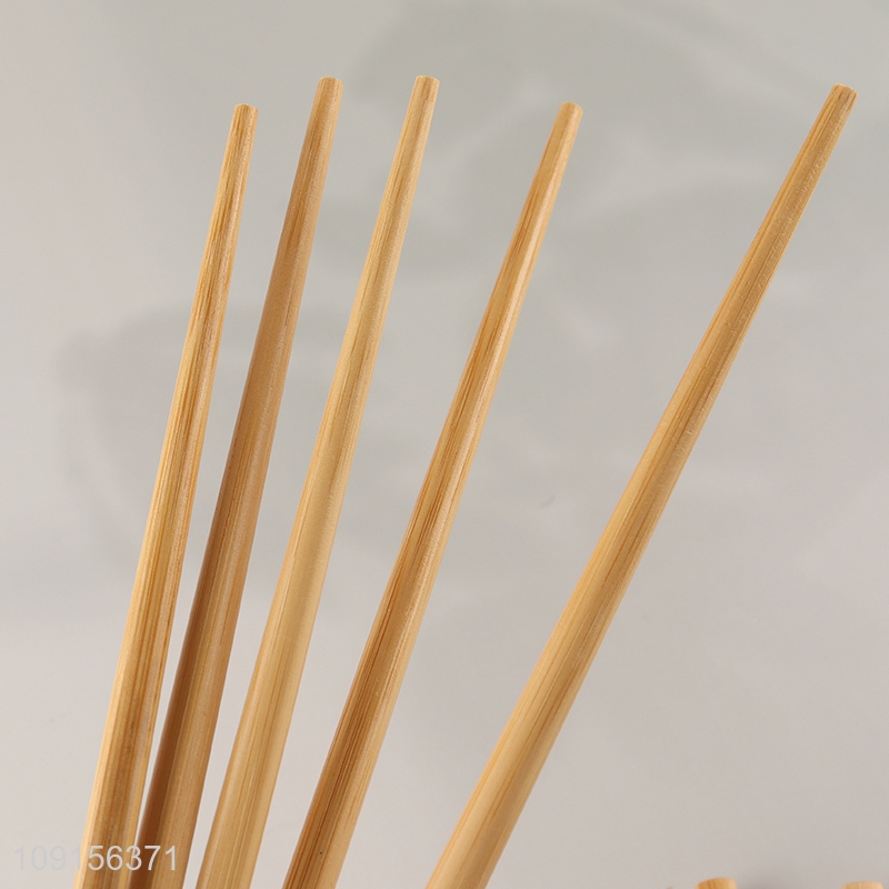 Hot Selling 10 Pairs Bamboo Choposticks Reusable Chinese Long Choposticks