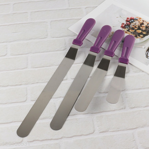 High Quality 6 8 10 12 Inch Stainless Steel Icing Spatula Cake Frosting Spatula
