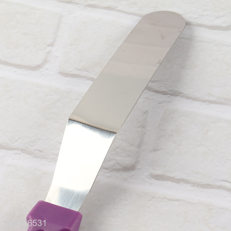 High Quality 6 8 10 12 Inch Stainless Steel Icing Spatula Cake Frosting Spatula