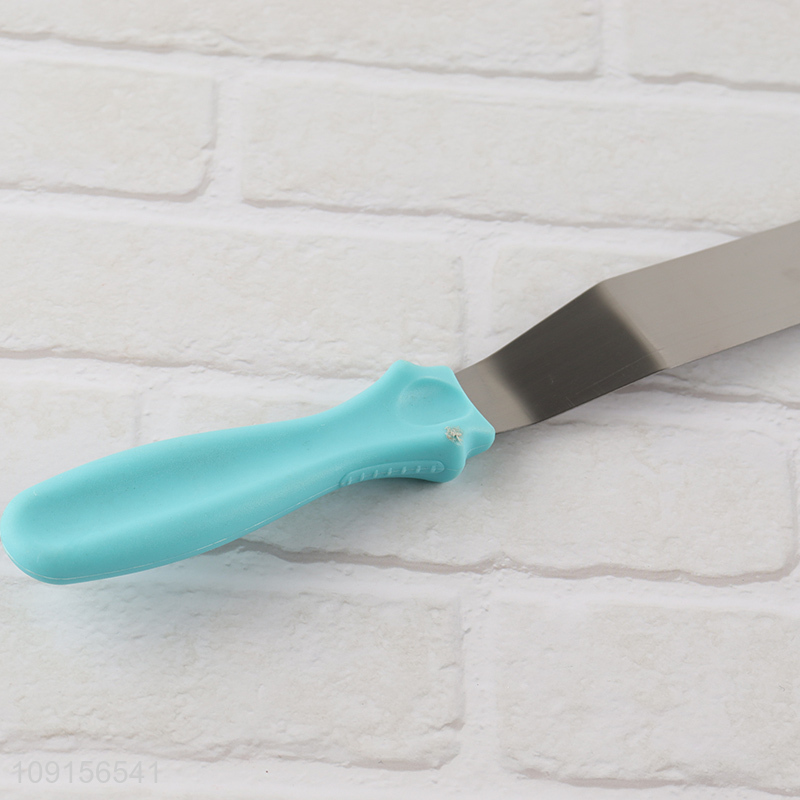 New Product 6 8 10 12 Inch Stainless Steel Icing Spatula with Ergonomic Handle